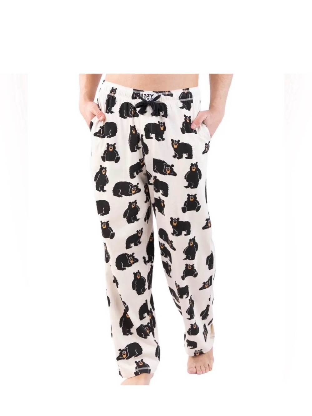 Lazy One Papa Bear Men's PJ Pant Size XL